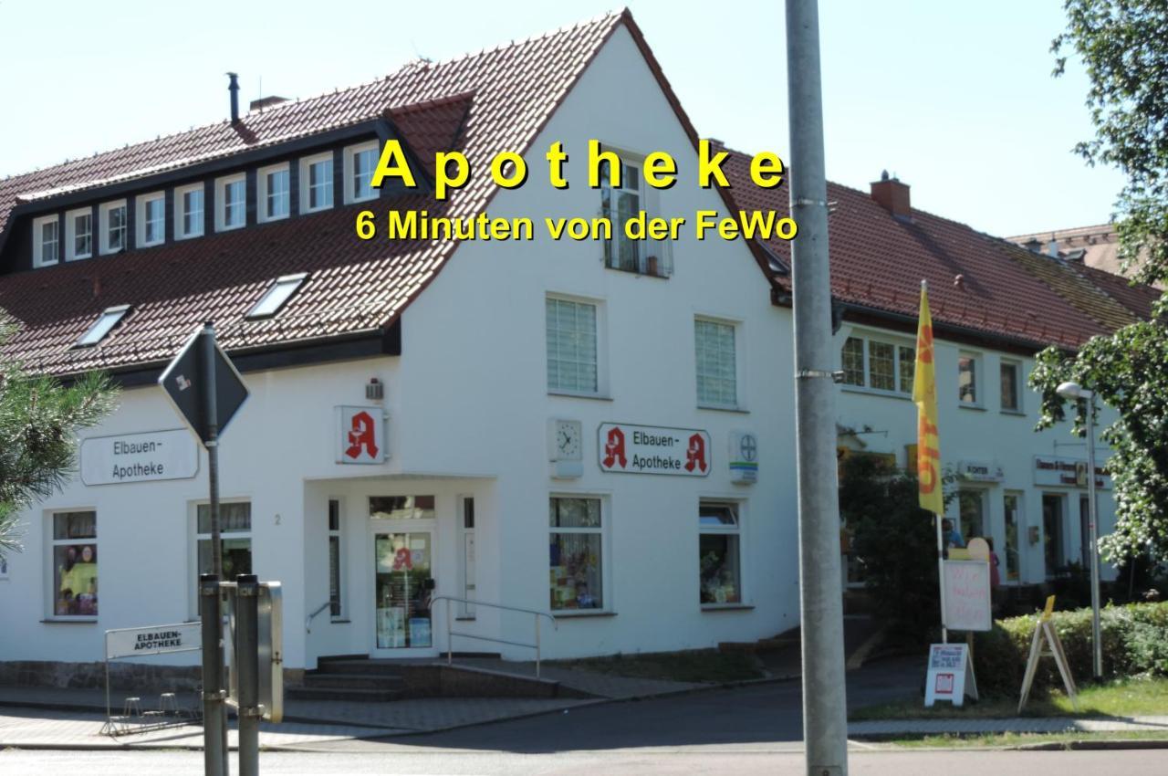 Die Ferienwohnung - Wittenberg An Den Elbwiesen ภายนอก รูปภาพ